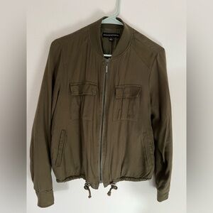 Rock & Republic Olive Green Zip-Up Jacket